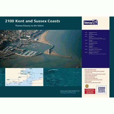 Chart Nautical - Imray - 2100 9781846232183