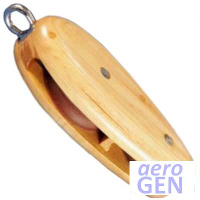 Block - Vang/tackle Fiddle Double Plain - Davey - Standard - 0614-AH-175