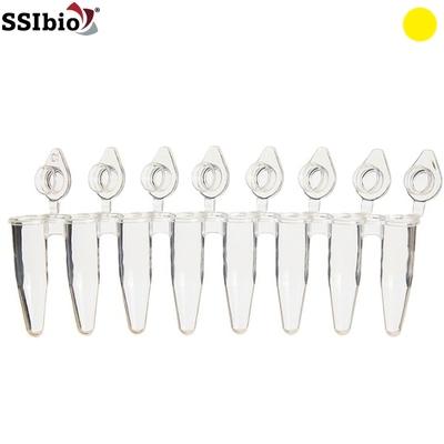 Tube Test - Conical - SSIbio - I Strip - 0.2 ml - Clear Yellow - 3247-06