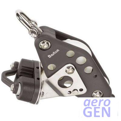 Block - Vang/tackle Fiddle Double Plain - Barton - 7631