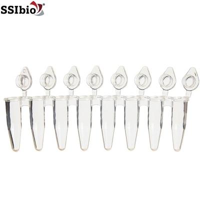 Tube Test - Conical - SSIbio - I Strip - 0.2 ml - Clear Clear - 3247-00