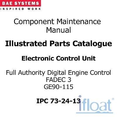 Component Maintenance Manual - BAE Systems - FADEC-3 GE90-115 - IPC-73-24-13