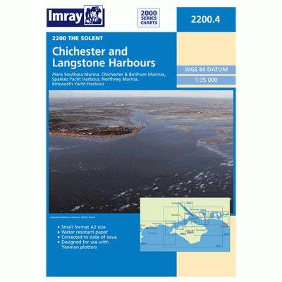 Chart Nautical - Imray - 2200.04 9780852888179