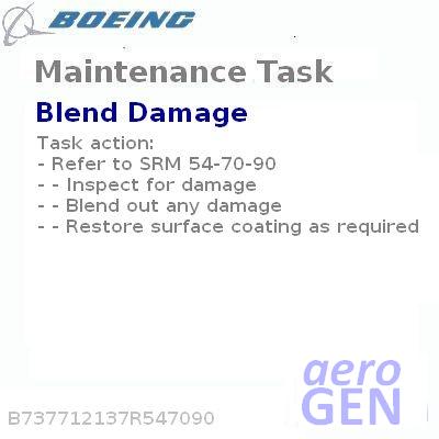 Maintenance Task - Mount Link - Boeing - 7121-37R547090