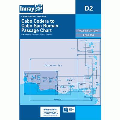 Chart Nautical - Imray - D2 9781846230639