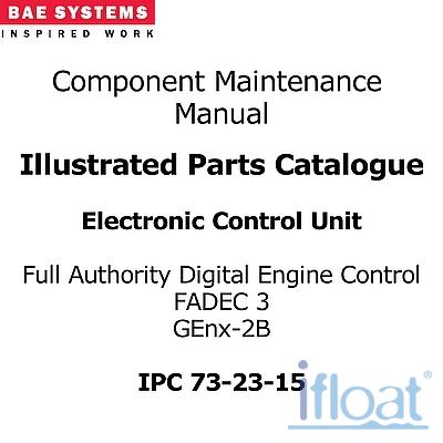 Component Maintenance Manual - BAE Systems - FADEC-3 GEnx-2B - IPC-73-23-15