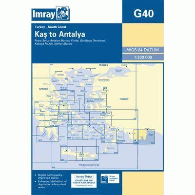 Chart Nautical - Imray - G40 9781846230431