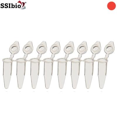Tube Test - Conical - SSIbio - SnapStrip® - 0.2 ml - Clear Red - 3240-04