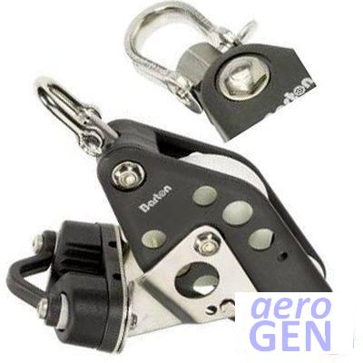 Block - Vang/tackle Fiddle Double Plain - Barton - Variloc - 5681