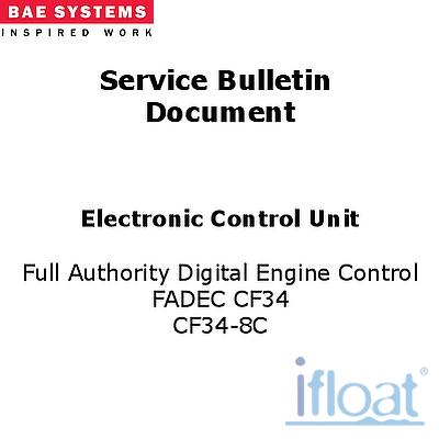 Service Bulletin - BAE Systems - CF34-8C/73-012