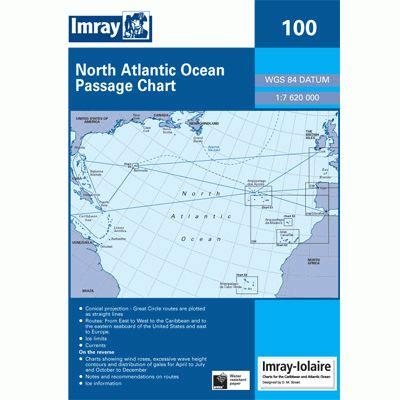 Chart Nautical - Imray - 100 9780852889800
