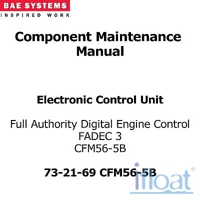 Component Maintenance Manual - BAE Systems - FADEC-3 CFM56-5B - 73-21-69-CFM56-5B