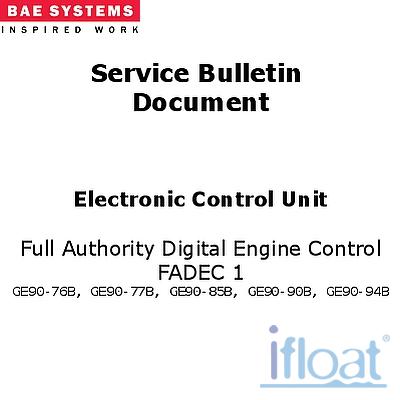 Service Bulletin - BAE Systems - FADEC/73-003
