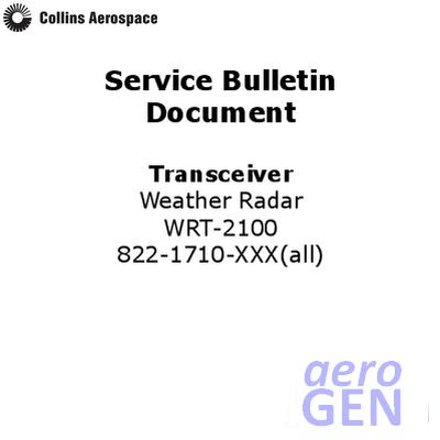 Service Bulletin - Transceiver - Collins Aerospace - WRT-2100 - 523-0820231