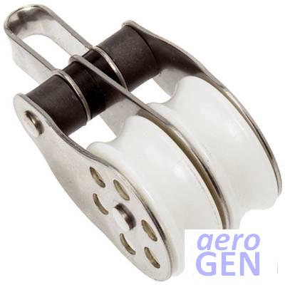 Block - Double Plain - Barton - Stainless - 95320