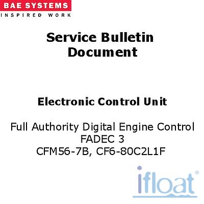 Service Bulletin - BAE Systems - FADEC3/73-010