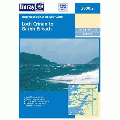 Chart Nautical - Imray - 2800.02 9780852887448