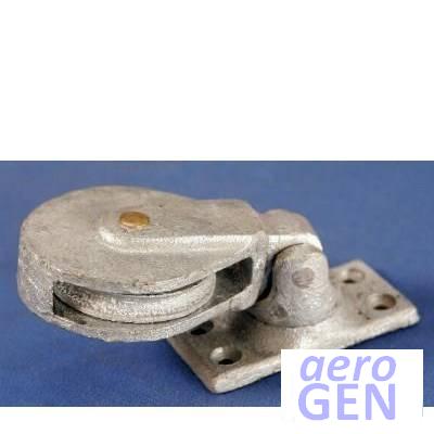 Block - Swivel Lead Deck Single Plain - Davey - 9460-GA-050