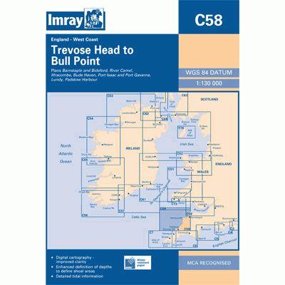 Chart Nautical - Imray - C58 9780852886106