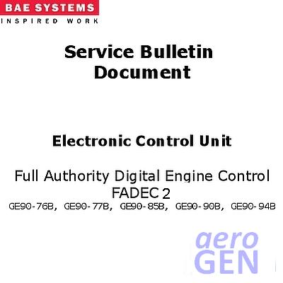 Service Bulletin - BAE Systems - LMCS-GE90-S/B-73-001