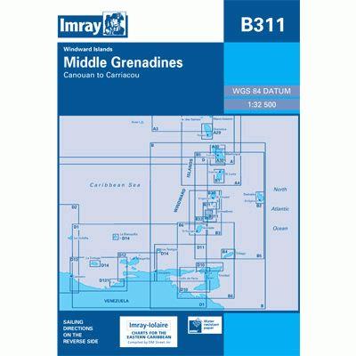 Chart Nautical - Imray - B311 9780852888889