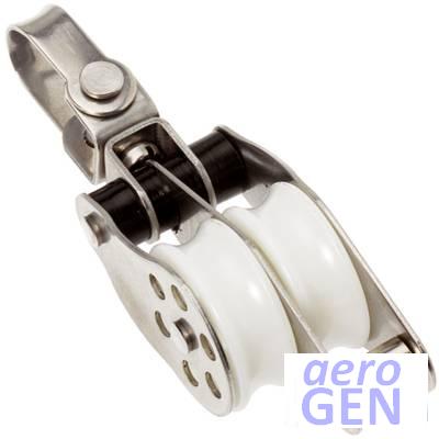 Block - Double Plain - Barton - Stainless - 95323