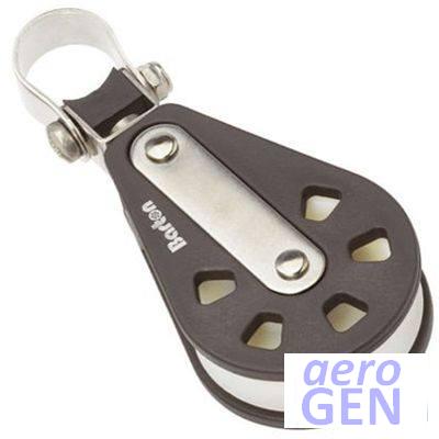 Block - Lead Stanchion Single Plain - Barton - 3190