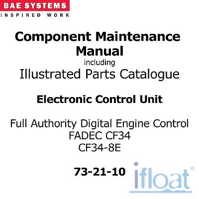 Component Maintenance Manual - BAE Systems - FADEC CF34-08E - 73-21-10