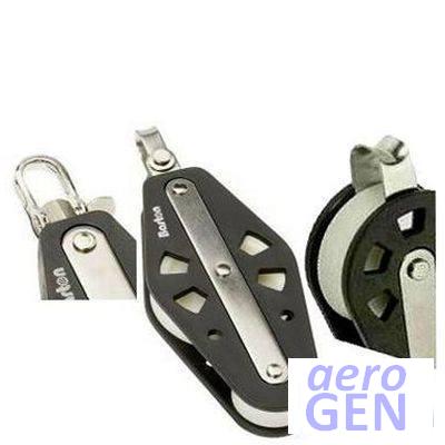 Block - Vang/tackle Fiddle Double Ball - Barton - Variloc - 13481