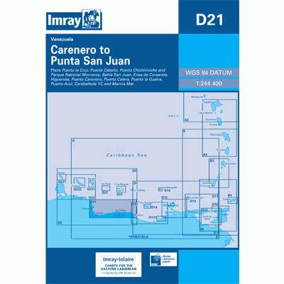 Chart Nautical - Imray - D21 9781846230172