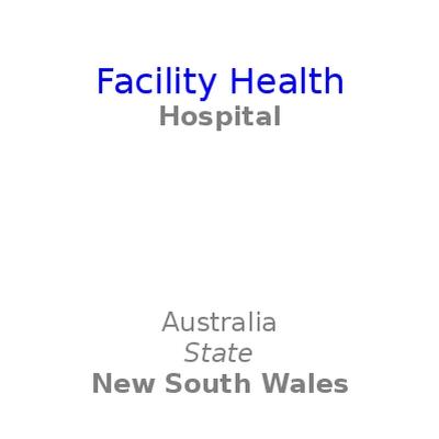 Facility Health - Hospital - Australian - Murrumbah Harden Hospital - 0011810H