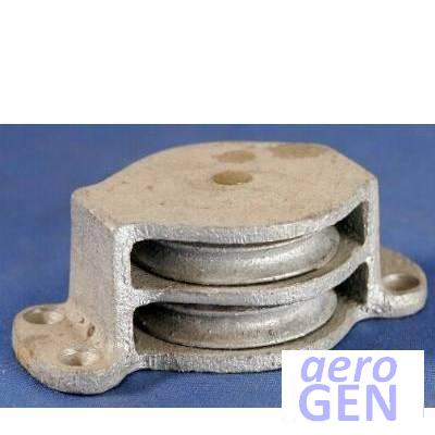 Block - Cheek Lead Deck Double Plain - Davey - 9457-GA-050