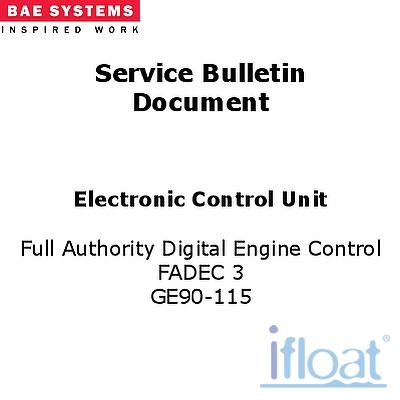 Service Bulletin - BAE Systems - FADEC3/73-015
