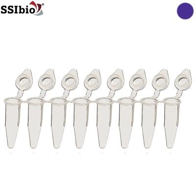 Tube Test - Conical - SSIbio - SnapStrip® - 0.2 ml - Clear Violet - 3240-05
