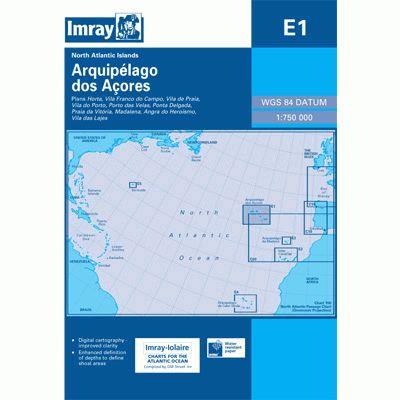 Chart Nautical - Imray - E1 9781846231582