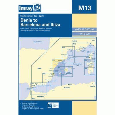 Chart Nautical - Imray - M13 9781846230486