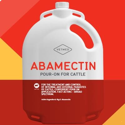 Medicine Animal - Anthelmintic - VETMED - Abamectin Pour-on For Cattle - 20222-05