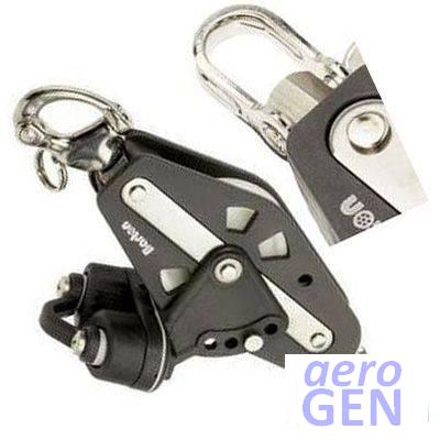 Block - Vang/tackle Fiddle Double Ball - Barton - Variloc - 13681