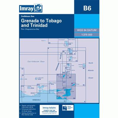 Chart Nautical - Imray - B6 9781846232305