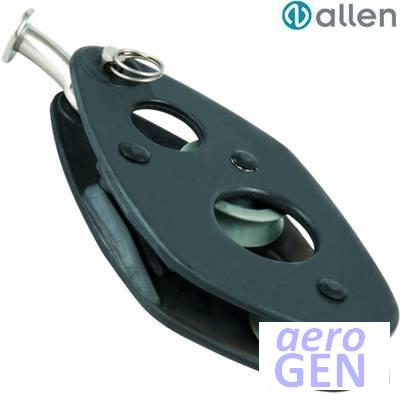 Block - Vang/tackle Fiddle Double Plain - Allen - A0165A