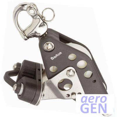 Block - Vang/tackle Fiddle Double Ball - Barton - 17641