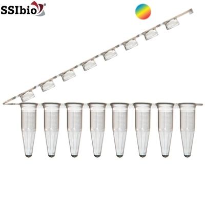 Tube Test - Conical - SSIbio - Z Strip - 0.2 ml - Clear Assorted - 3235-09