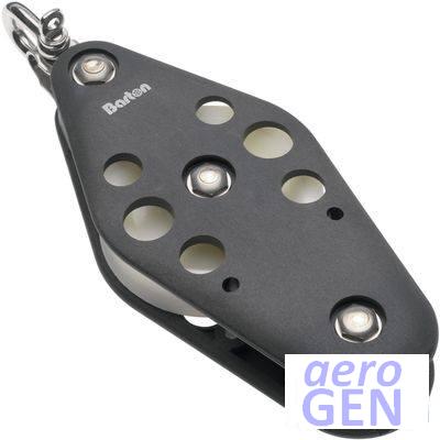 Block - Vang/tackle Fiddle Double Plain - Barton - 7420