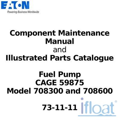 Component Maintenance Manual - Fuel Pump - Eaton Aerospace - 1973-11-11