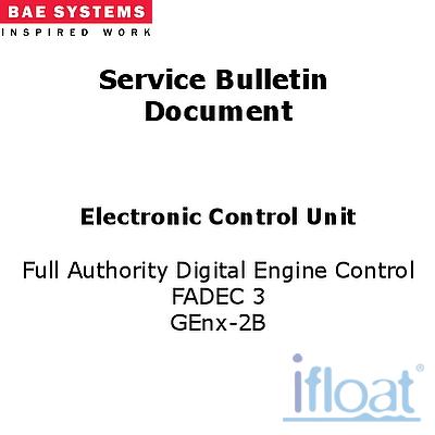Service Bulletin - BAE Systems - FADEC3/73-043