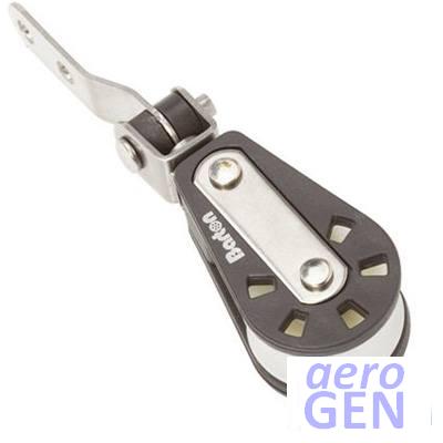 Block - Spinnaker Lead Deck Single Ball - Barton - 12180