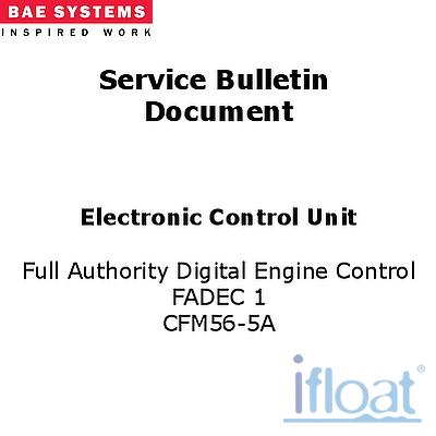 Service Bulletin - BAE Systems - FADEC1_73-019