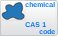 American Chemical Society Chemical Abstract Service code for a chemical substance in this product (code from product safety data sheet)